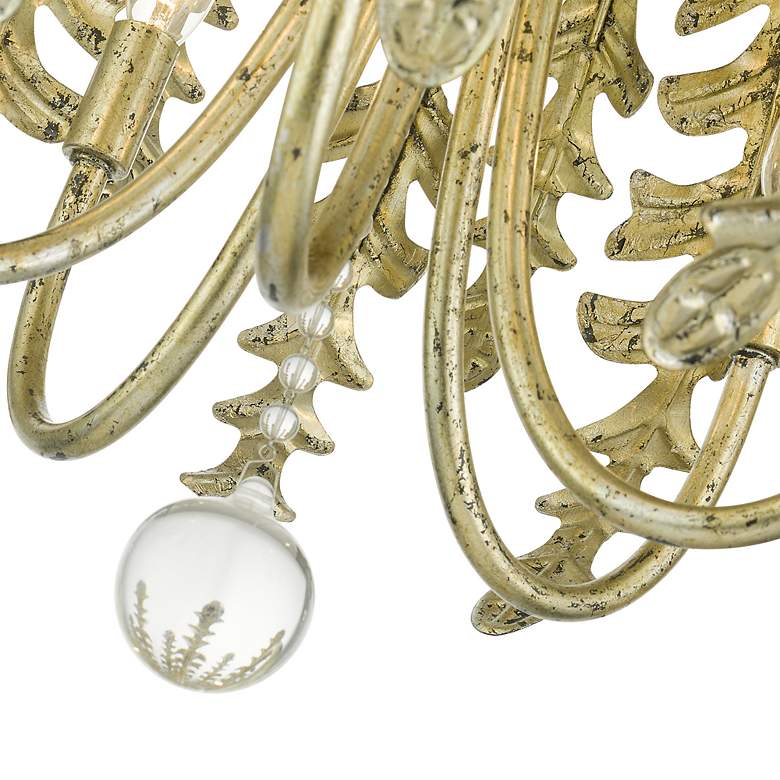 Image 7 5 Light Winter Gold Chandelier more views