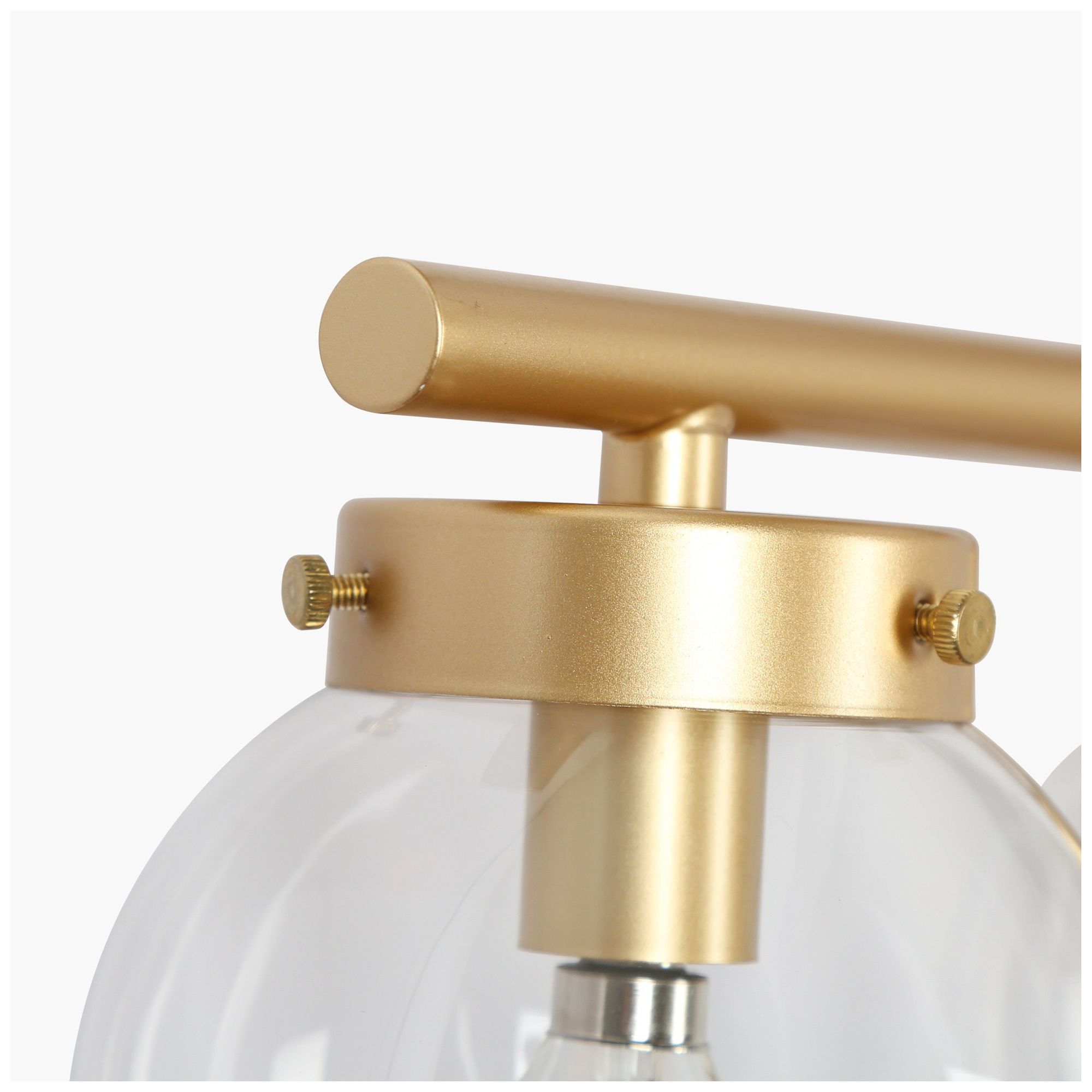 Image 3 5-Lights 34.3"W Globe Gold Wall Lamp more views