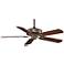 50" Fanimation Edgewood™ Aged Bronze Wet Ceiling Fan