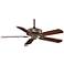 50" Fanimation Edgewood™ Aged Bronze Wet  Ceiling Fan