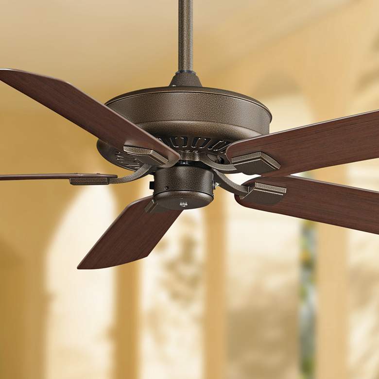 Image 1 50" Fanimation Edgewood™ Aged Bronze Wet Ceiling Fan