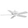 50" Fanimation Edgewood™ White Wet Ceiling Fan