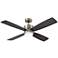 50" Highrise Steel Ceiling Fan with LED Downlight