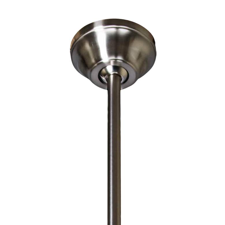 Image 4 50" Modern Fan Lapa Bright Nickel LED Ceiling Fan with Wall Control more views
