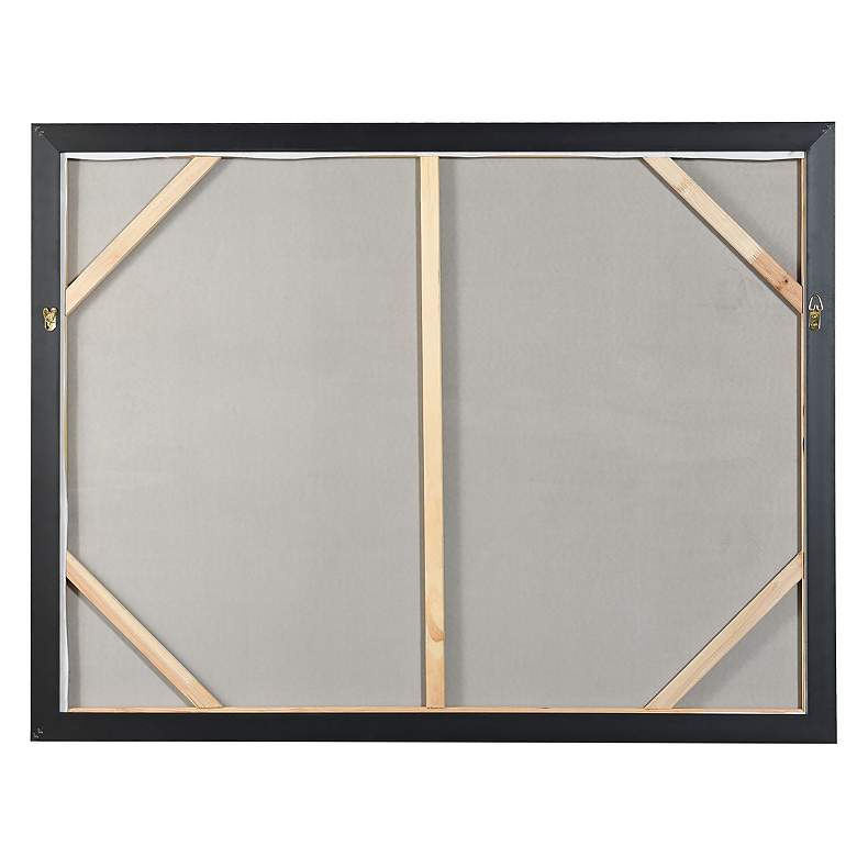 Image 4 50" x 38" Airborne Gold Frame Hand Painted Canvas Wall Art more views