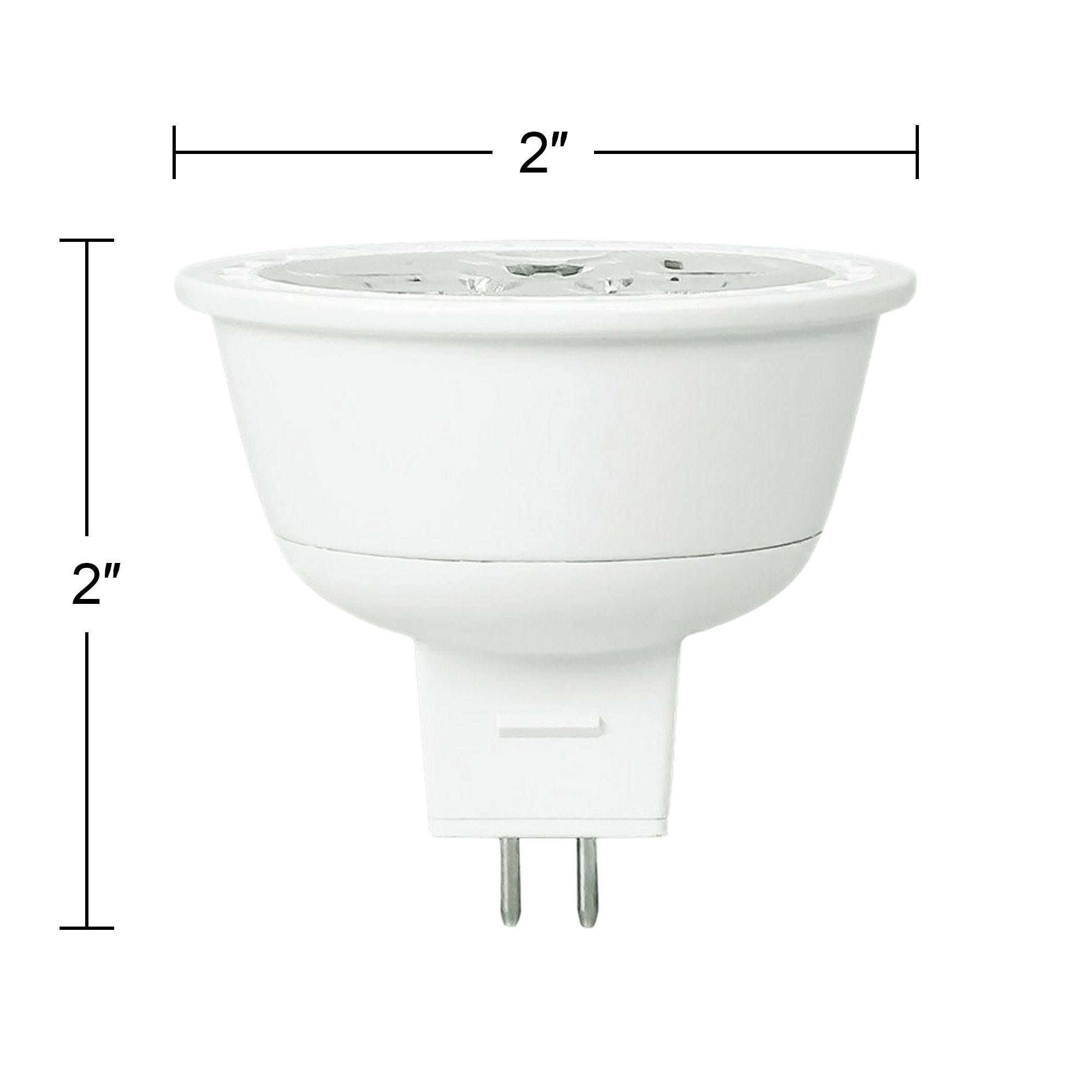 Image 3 50 Watt Equivalent 3000K 5 Watt LED Dimmable MR16 Bulb more views
