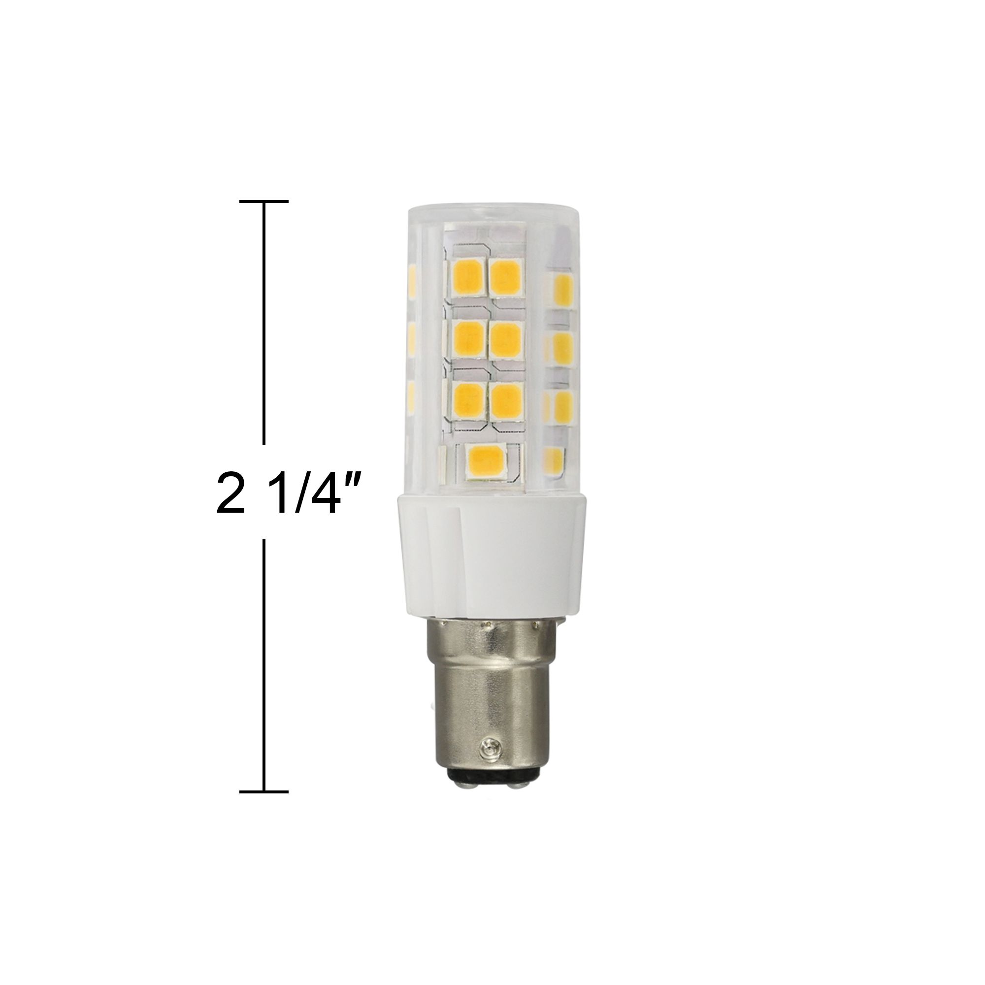Image 2 50 Watt Equivalent 5 Watt LED Dimmable Double Bayonet Bulb more views