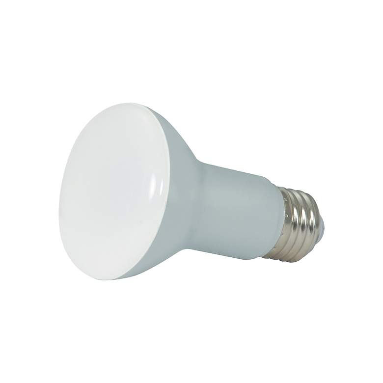 Image 1 50 Watt Equivalent Satco Frost 6W LED Dimmable Standard Bulb
