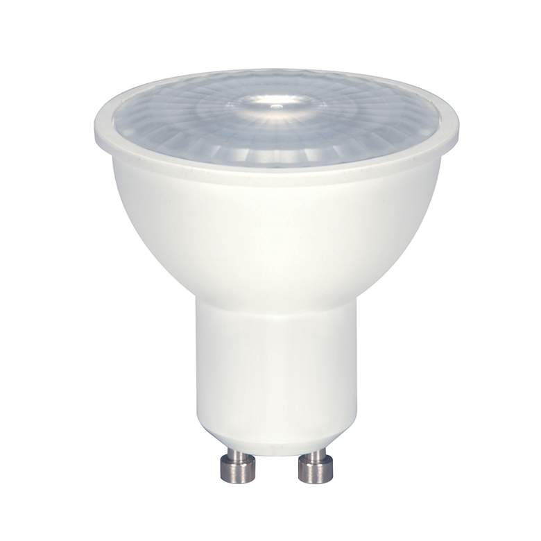 Image 1 50 Watt Equivalent Satco White 6.5W 450L LED Dimmable Bi-Pin