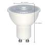 50 Watt Equivalent Satco White 6.5W 450L LED Dimmable Bi-Pin in scene