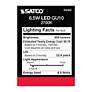 5_50 Watt Equivalent Satco White 6.5W 500L LED Dimmable Bi-Pin more views