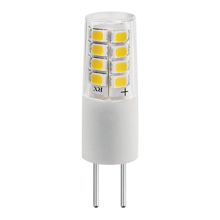 50 Watt Equivalent Tesler 4W LED Dimmable 12 Volt G4 Bulb - #71R30