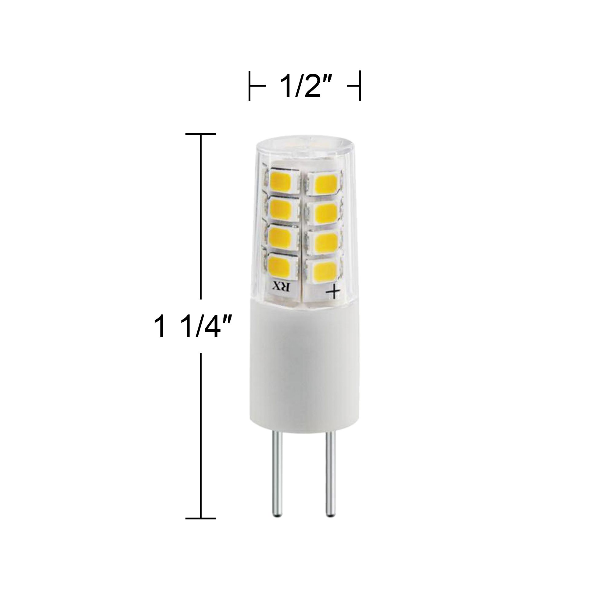 Image 2 50 Watt Equivalent Tesler 4W LED Dimmable 12 Volt G4 Bulb more views