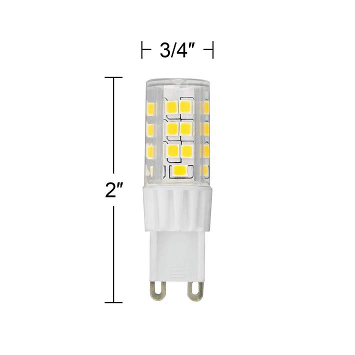 gemeenschap Aan het liegen Rommelig 50 Watt Equivalent Tesler 5 Watt LED Dimmable G9 Base Bulb - #40P49 | Lamps  Plus