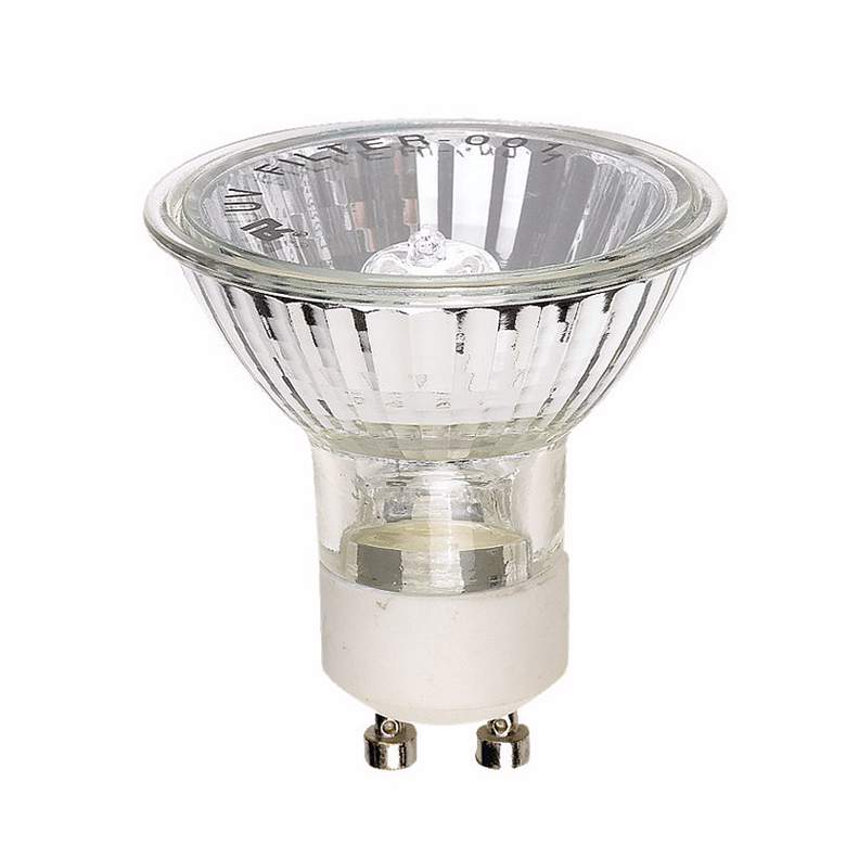 Image 1 50 Watt  Halogen GU 10 Light Bulb