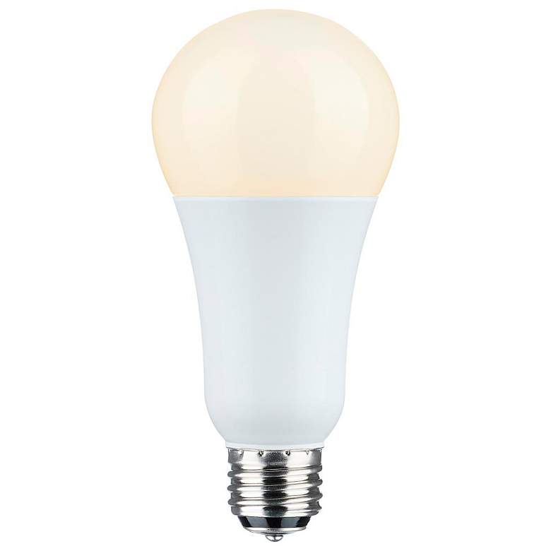 Image 3 50W-100W-150W Equivalent 5W-14W-20W Standard Base 3-Way Light Bulb by Satco more views