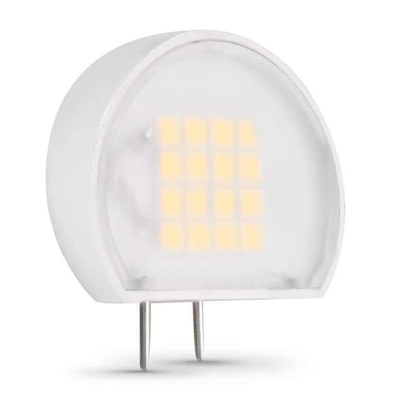 Image 2 50W Equivalent 4.5W LED Dimmable Bi-Pin G8 Puck Light Bulb more views