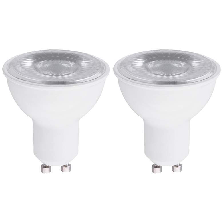 Image 1 50W Equivalent 6.5W 2700K LED Dimmable GU10 MR16 Bulb 2-Pack