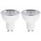 50W Equivalent 6.5W 2700K LED Dimmable GU10 MR16 Bulb 2-Pack