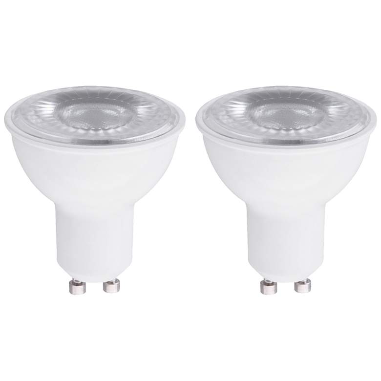 Image 1 50W Equivalent 6.5W 3000K LED Dimmable GU10 MR16 Bulb 2-Pack