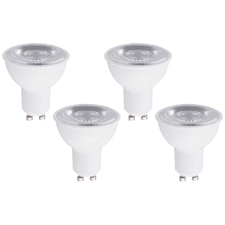 Image 1 50W Equivalent 6.5W 3000K LED Dimmable GU10 MR16 Bulb 4-Pack