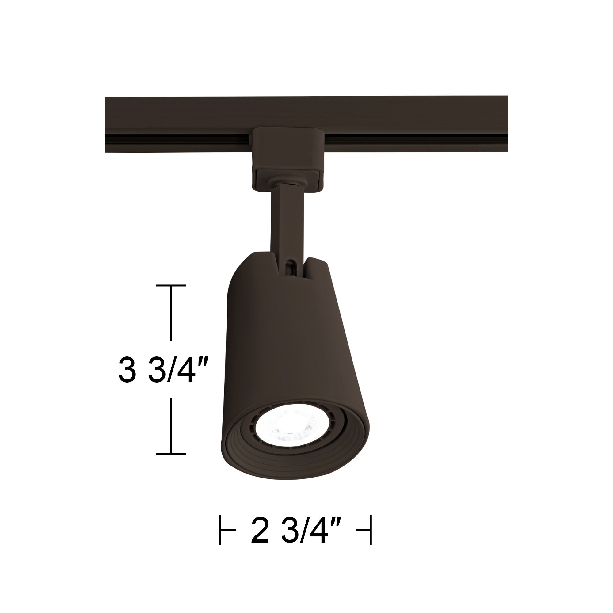 50W Equivalent 7W Dimmable Bronze LED Cone Track Head