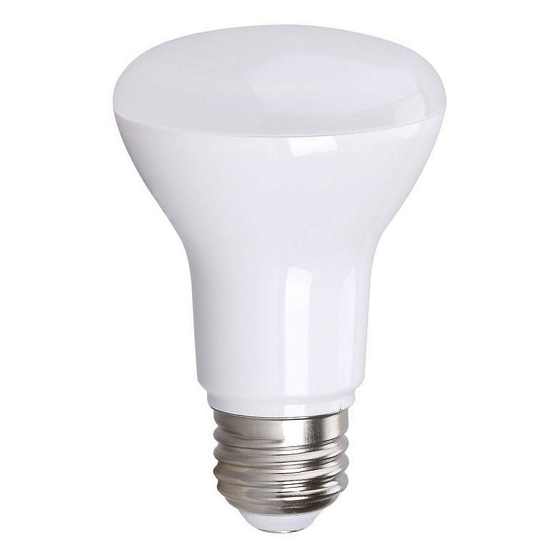 Image 1 50W Equivalent Bioluz Frosted 7W LED Dimmable Standard BR20