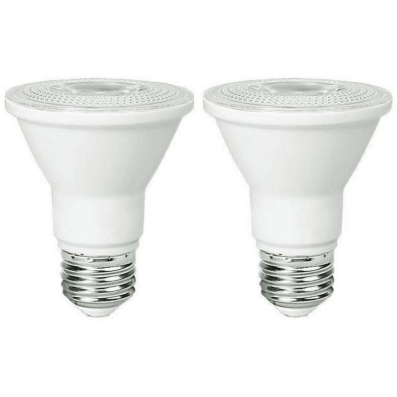 Image 1 50W Equivalent Frosted 5.5W PAR20 JA-8 LED Dimmable 2-Pack
