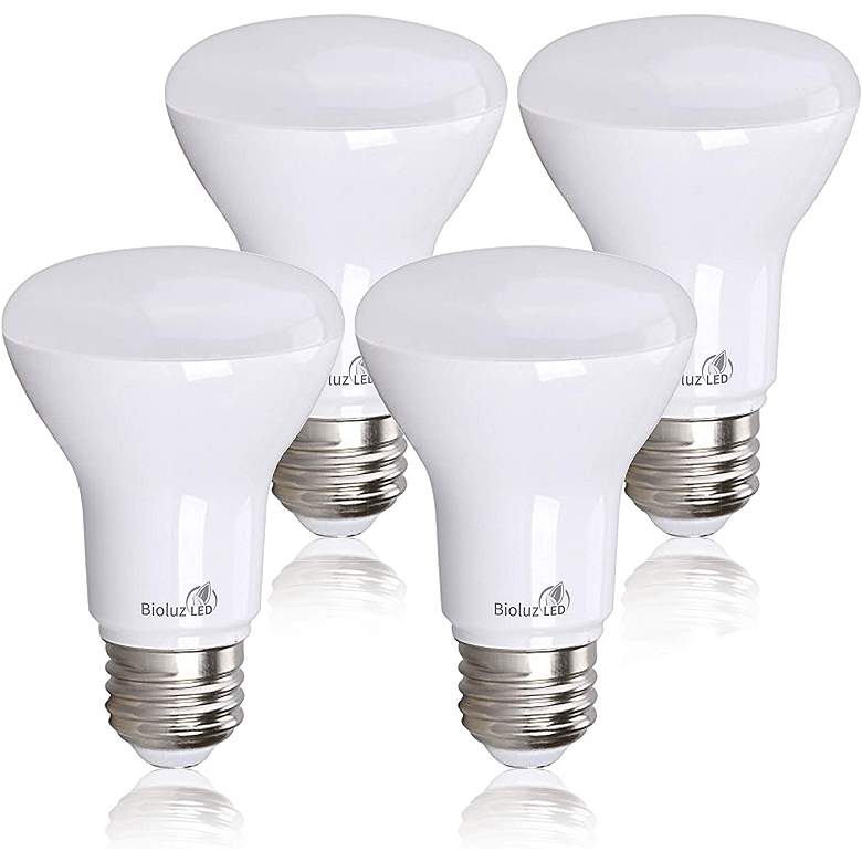 Image 1 50W Equivalent Frosted 7W 2700K LED Dimmable Standard 4-Pack