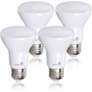50W Equivalent Frosted 7W 2700K LED Dimmable Standard 4-Pack