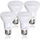 50W Equivalent Frosted 7W 2700K LED Dimmable Standard 4-Pack