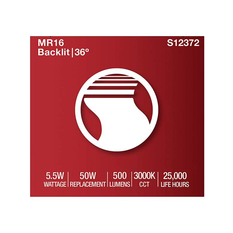 Image 7 50W Equivalent Satco Clear 5.5W 3000K LED Dimmable Bi-Pin more views