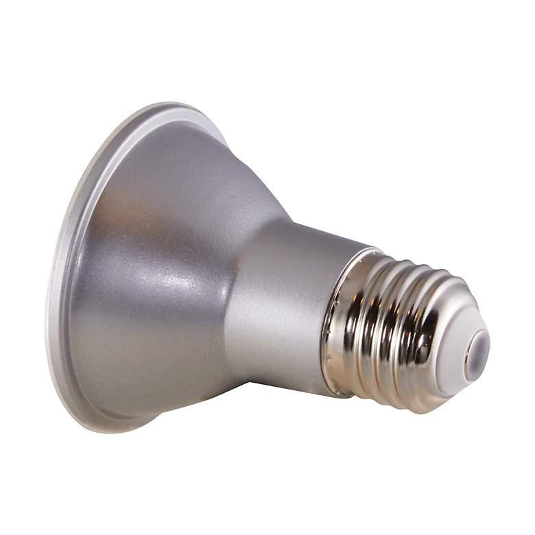 Image 2 50W Equivalent Satco Clear 6.5W LED Dimmable Standard Bulb more views