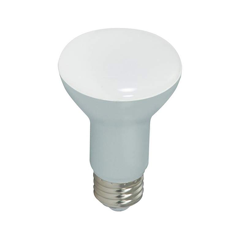 Image 1 50W Equivalent Satco Frosted 6.5W LED Dimmable Standard BR20