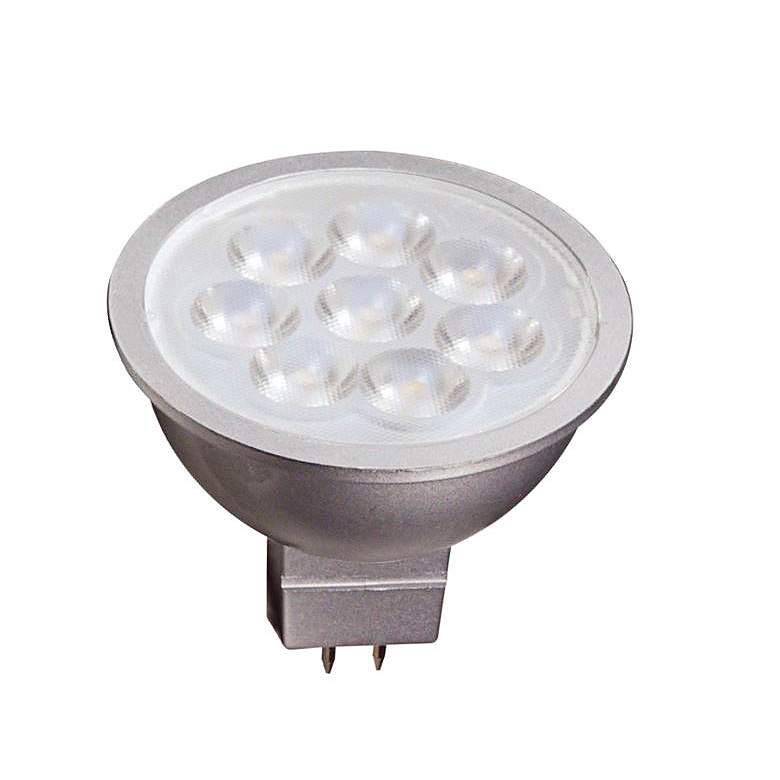 Image 2 50W Equivalent Satco Gray 6.5W 2700K 450L LED Dimmable GU5.3 more views