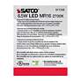 6_50W Equivalent Satco Gray 6.5W 2700K 450L LED Dimmable GU5.3 more views