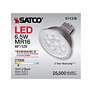 7_50W Equivalent Satco Gray 6.5W 2700K 450L LED Dimmable GU5.3 more views