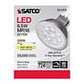 3_50W Equivalent Satco Gray 6.5W LED 3000K 450L Dimmable GU5.3 more views