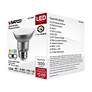 7_50W Equivalent Satco Silver 5.5W LED Dimmable Standard Bulb more views