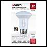 4_50W Equivalent Satco White 5.8W LED Dimmable Standard Bulb more views