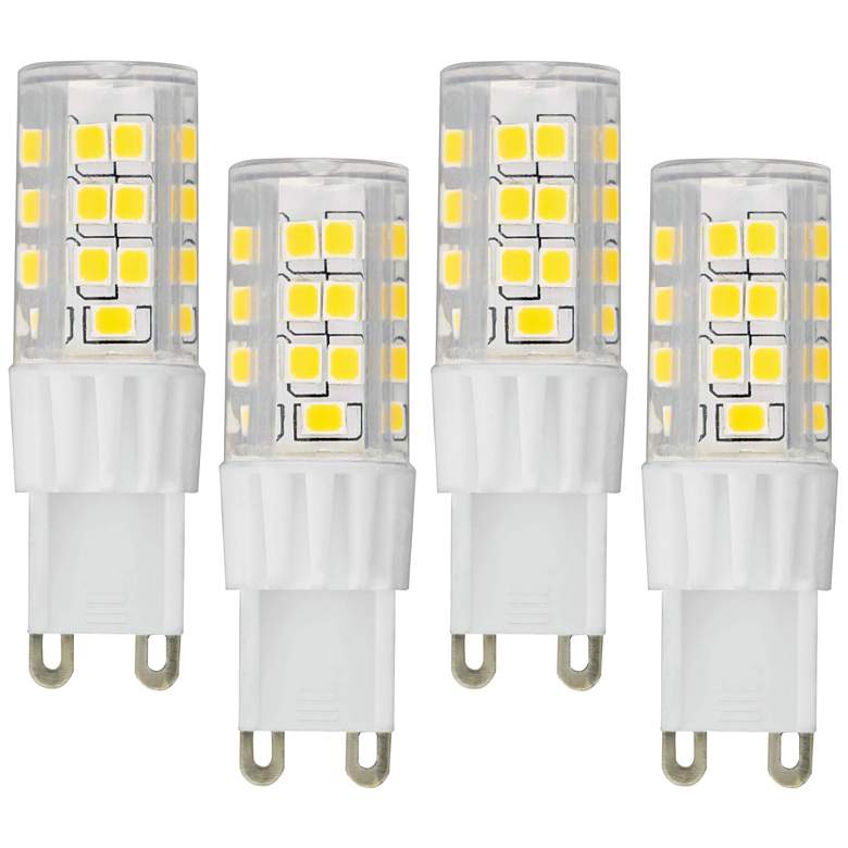 Image 1 50W Equivalent Tesler 5 Watt 2700K LED Dimmable G9 Bulb 4 Pack