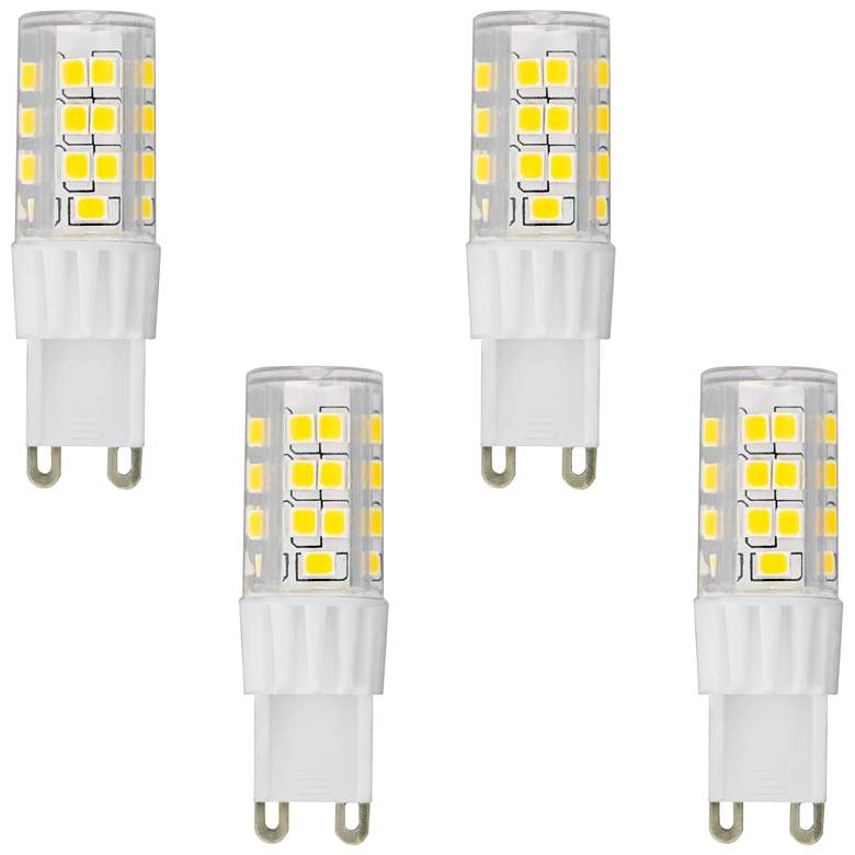 Image 1 50W Equivalent Tesler 5W LED Dimmable G9 Base Bulb 4-Pack