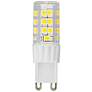 50W Equivalent Tesler 5W LED Dimmable G9 Base Bulb 4-Pack
