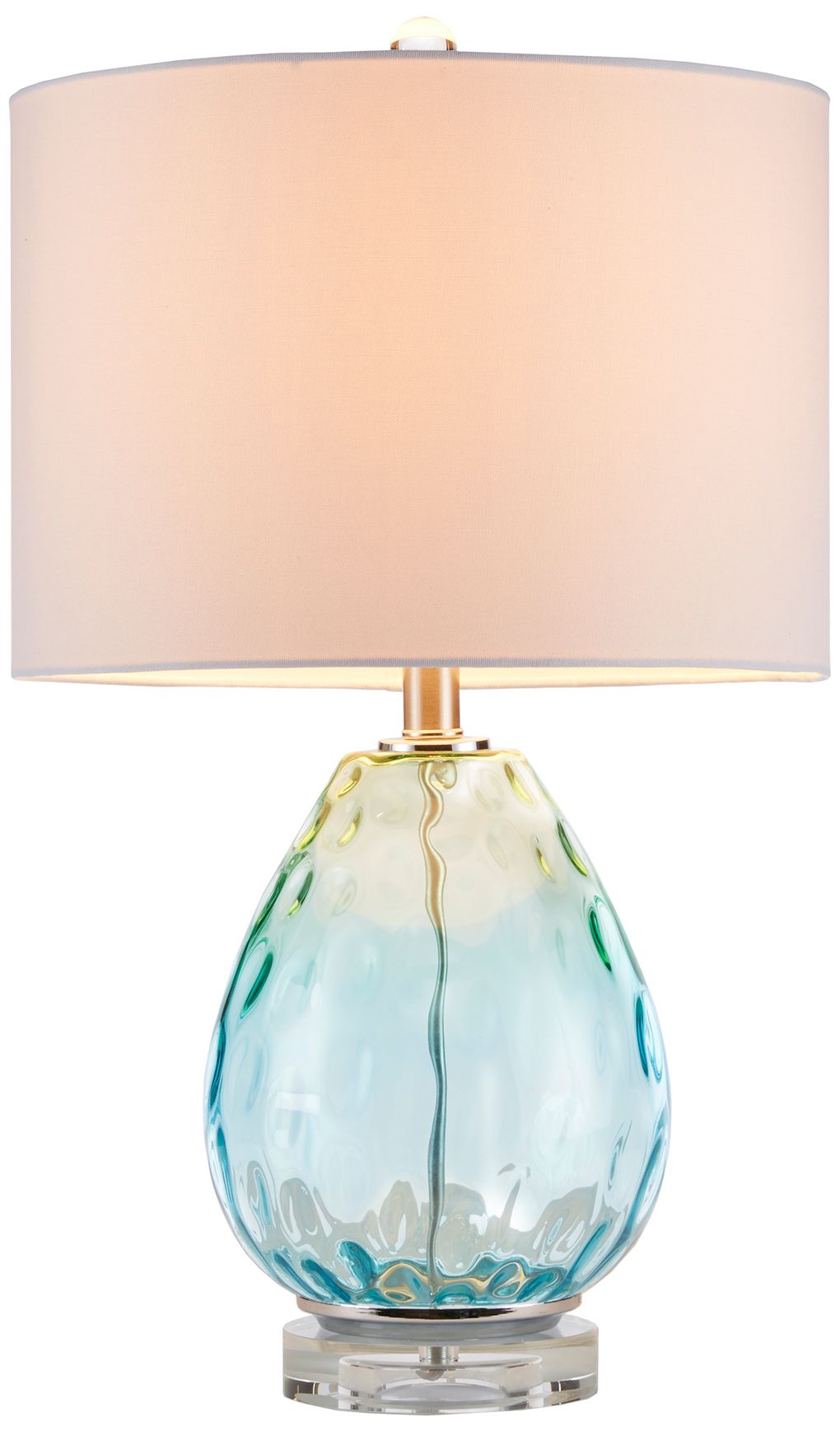 Image 6 510 Design Blue Borel Ombre Glass Table Lamp more views