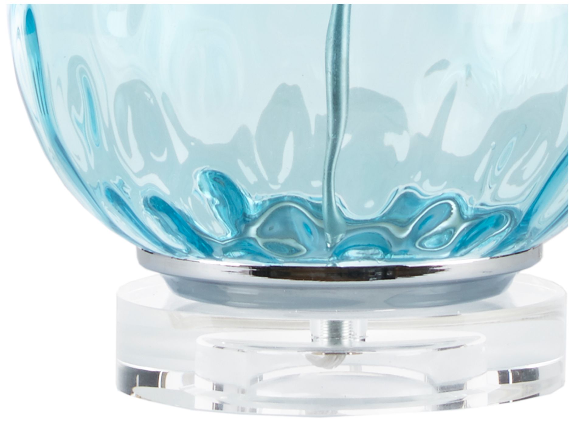 Image 7 510 Design Blue Borel Ombre Glass Table Lamp more views
