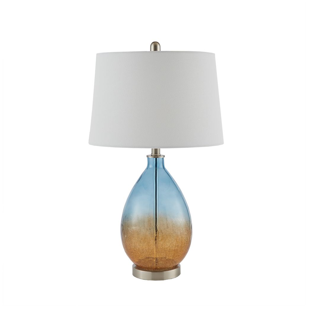 Image 5 510 Design Blue Cortina Ombre Glass Table Lamp, Set of 2 more views