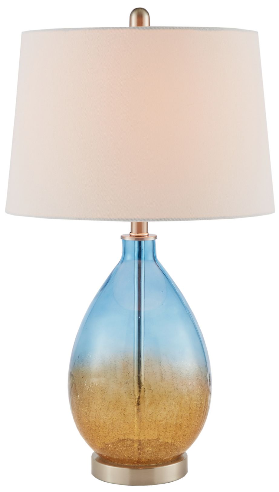 Image 7 510 Design Blue Cortina Ombre Glass Table Lamp, Set of 2 more views