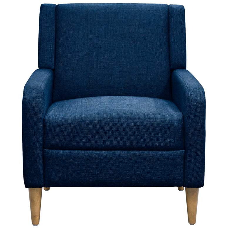 Image 1 510 Design Denim Blue Juno Upholstered Accent Armchair