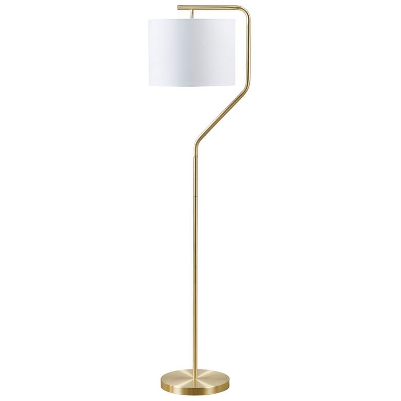 Image 1 510 Design Gold Aster Angular Arched Metal Floor Lamp