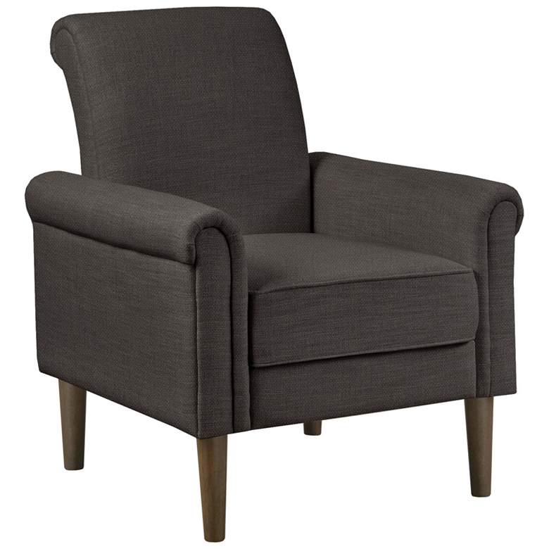 Image 1 510 Design Grey Jeanie Rolled Arm Accent Chair